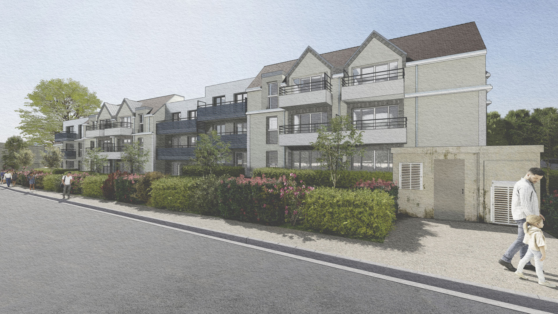 Perspective aquarelle par Arnaud Deschamps 3D 1920 1080